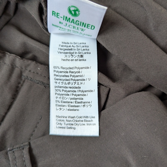 J. Crew Black Flat Front Shorts 6 - Picture 4 of 5